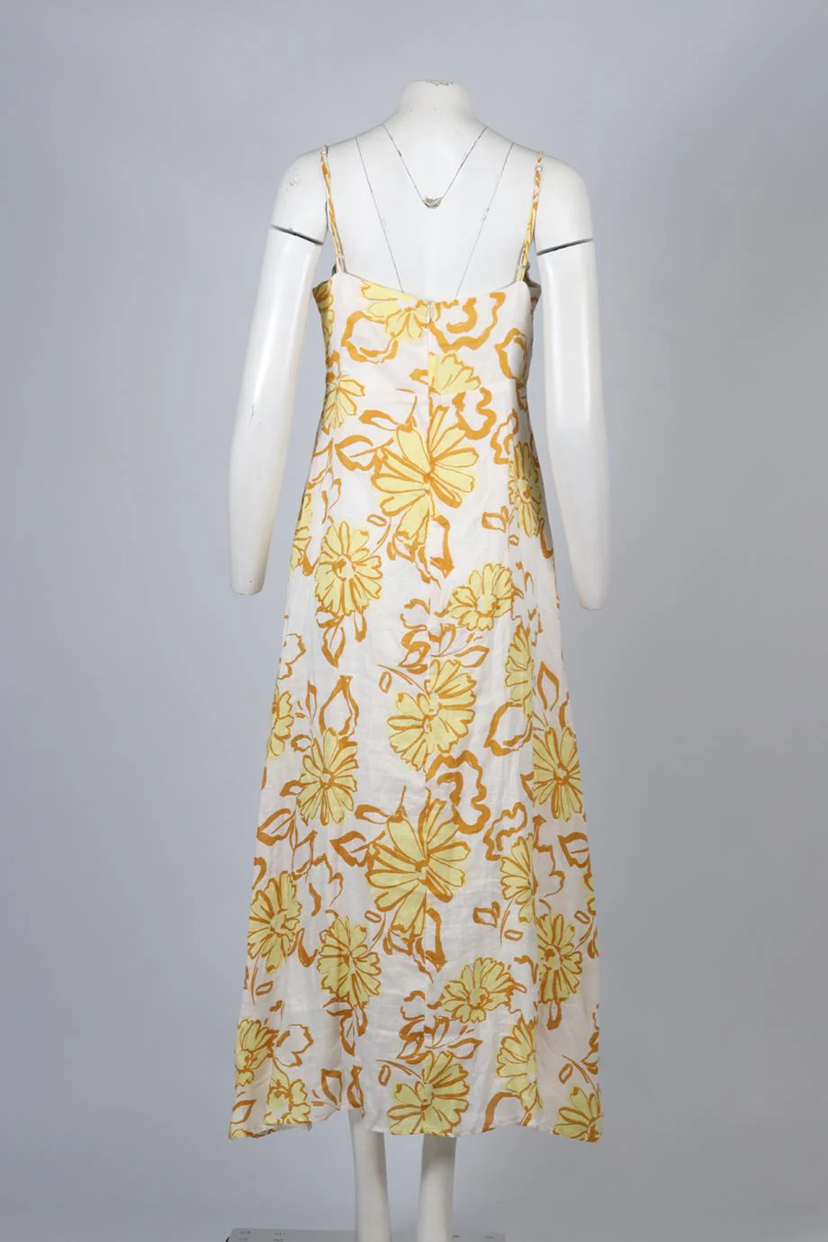FAITHFULL THE BRAND LINEN MAXI DRESS XLARGE - Image 4