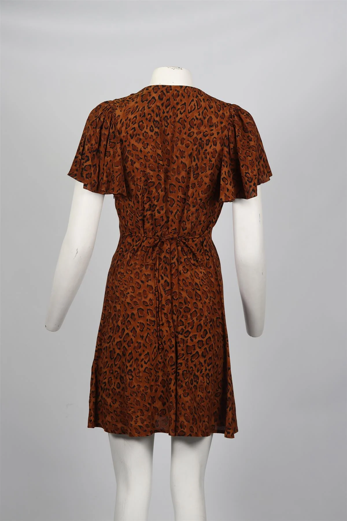 FAITHFULL THE BRAND RAYON MINI DRESS MEDIUM - Image 4