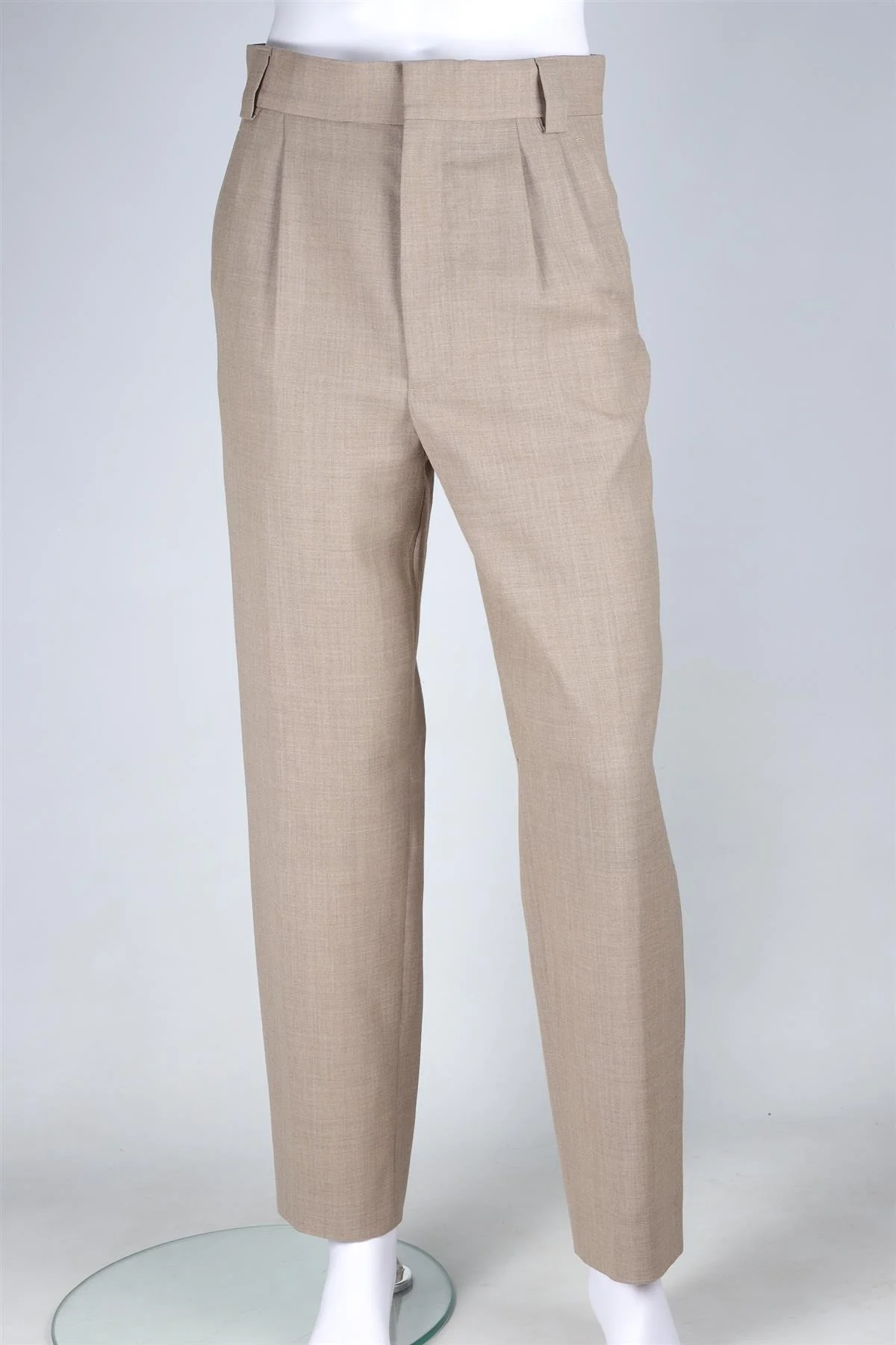 FEAR OF GOD BROWN MEN'S WOOL STRAIGHT LEG PANTS IT 46 UK/US W30 - Image 2