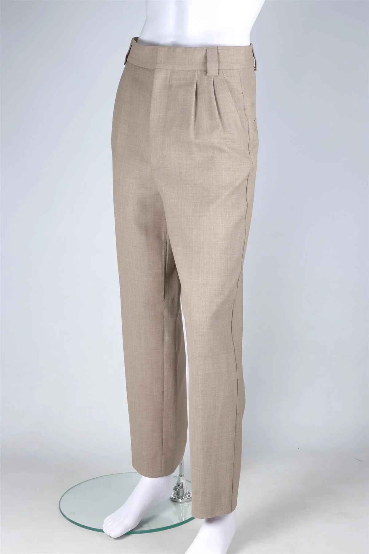 FEAR OF GOD BROWN MEN'S WOOL STRAIGHT LEG PANTS IT 46 UK/US W30 - Image 3
