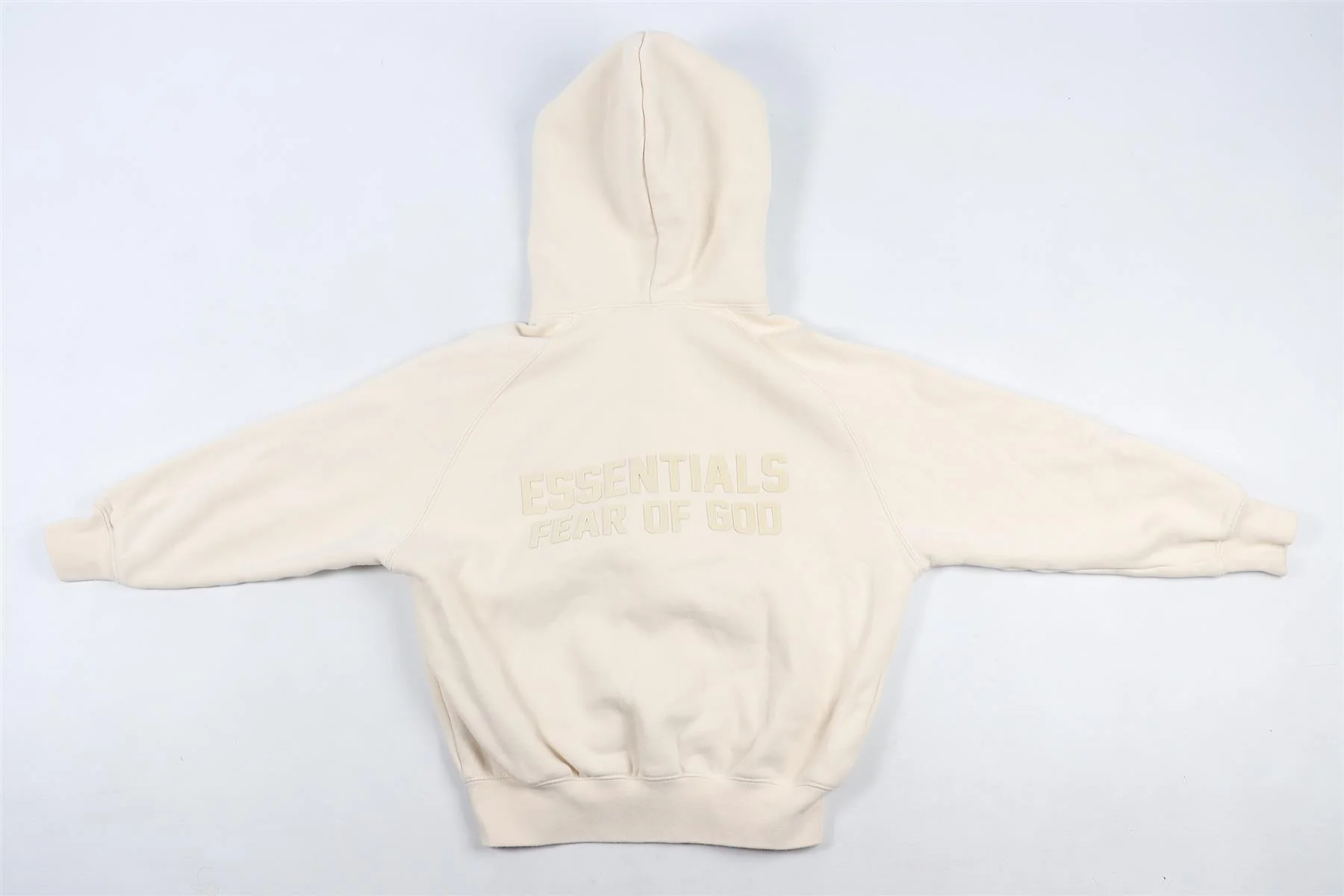 FEAR OF GOD CREAM KIDS BOYS COTTON HOODIE 8 YEARS - Image 4