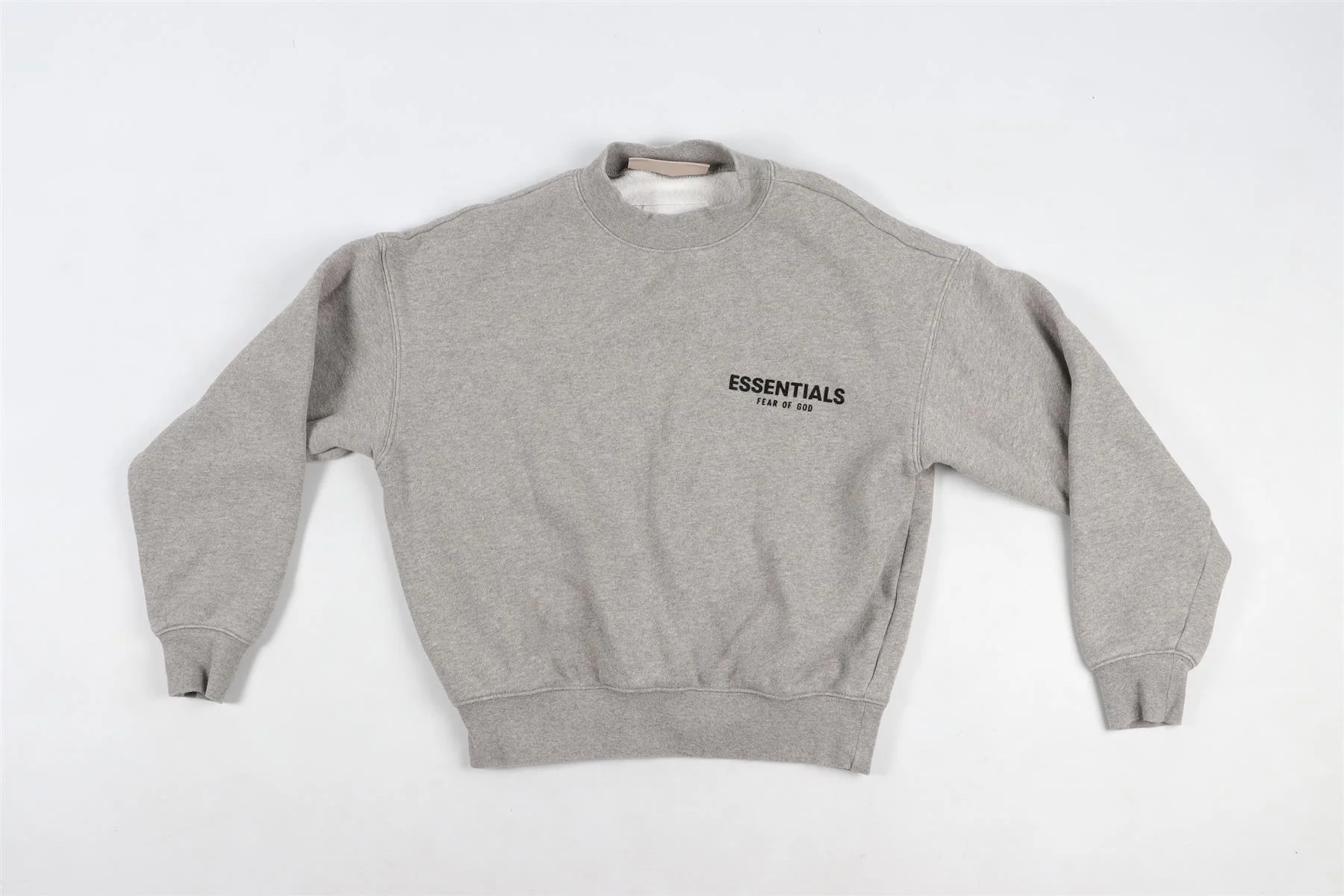 FEAR OF GOD GREY KIDS BOYS COTTON SWEATSHIRT 8 YEARS - Image 2