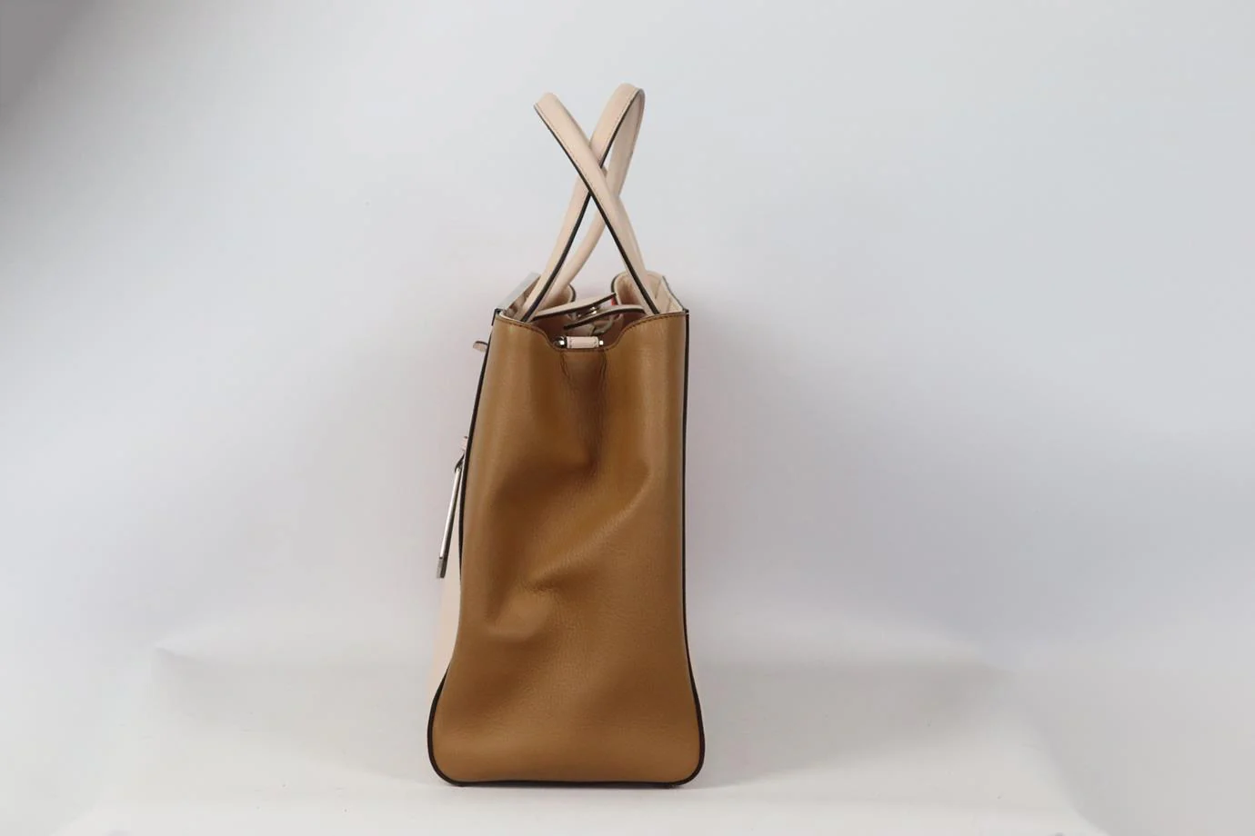 FENDI 2JOURS MEDIUM TEXTURED LEATHER TOTE BAG - Image 3