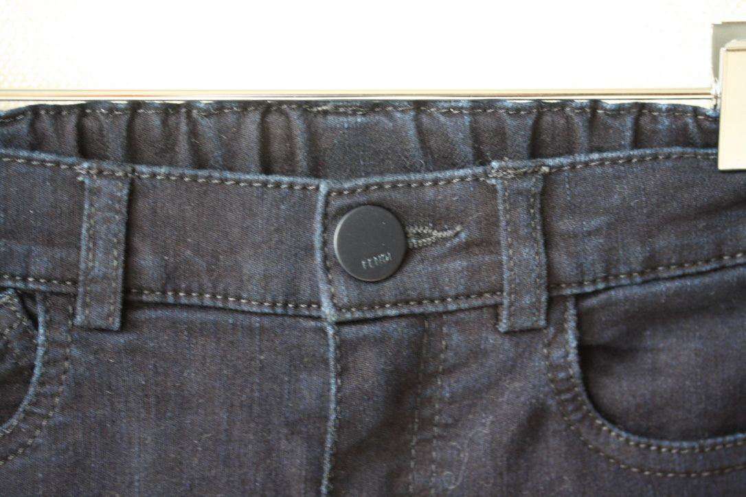 FENDI BABY DARK BLUE MONSTER JEANS 6 MONTHS - Image 5