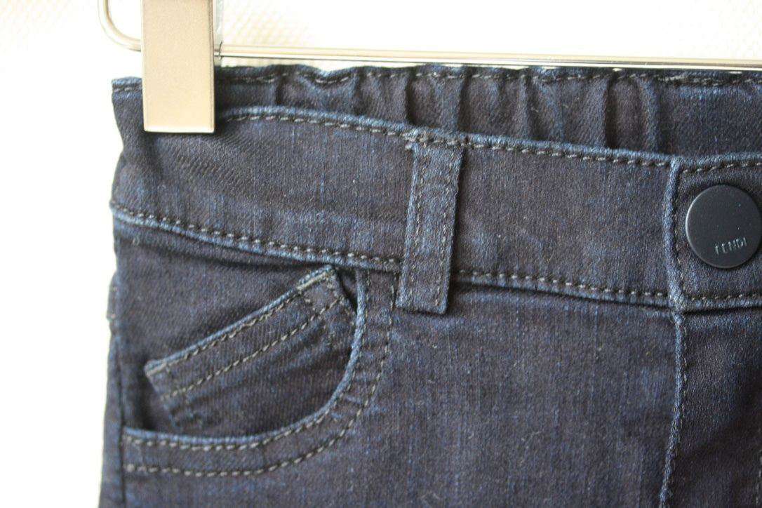 FENDI BABY DARK BLUE MONSTER JEANS 9 MONTHS - Image 3