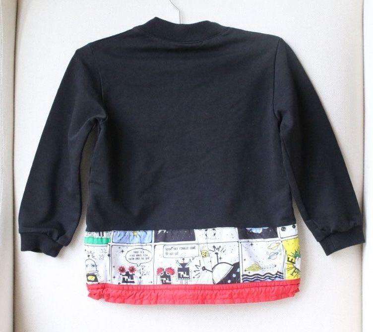 FENDI BABY GIRLS MONSTER SPACE CARDIGAN 2 YEARS - Image 7