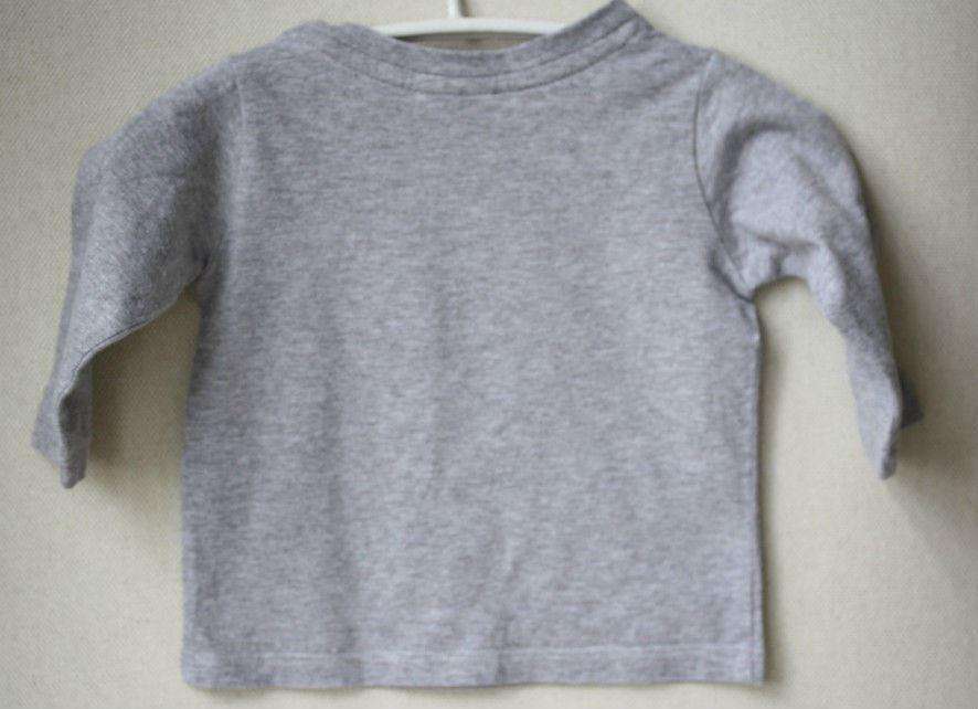 FENDI BABY GREY SKATEBOARD BAG BUG T-SHIRT TOP 6 MONTHS - Image 5