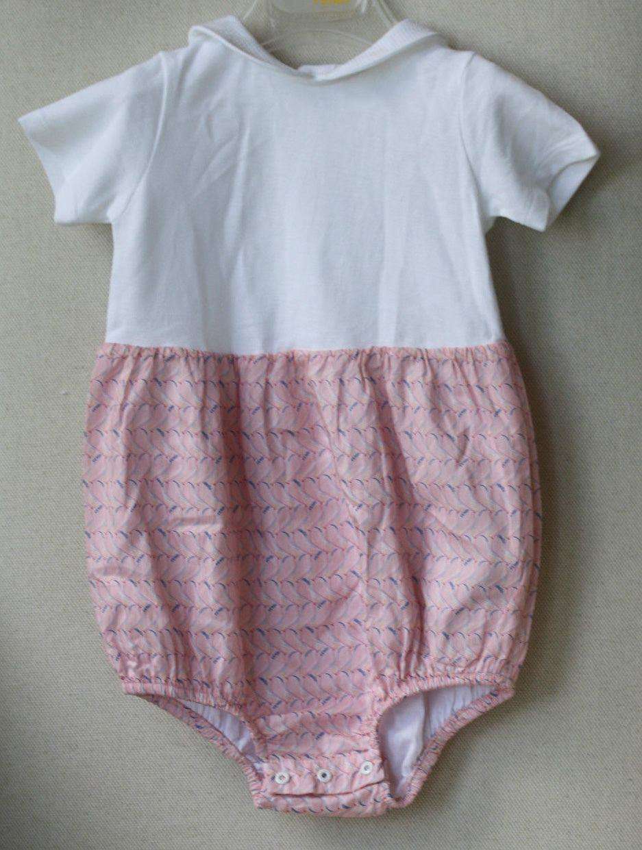 FENDI BABY PINK BIRD BUBBLE SHORTIE 18 MONTHS - Image 4