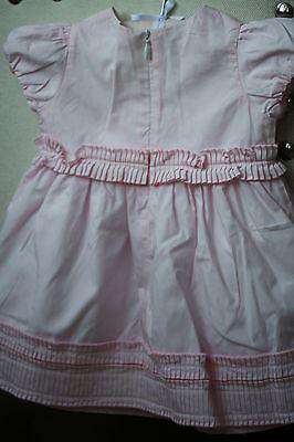 FENDI BABY PINK COTTON DRESS 3 MONTHS - Image 3