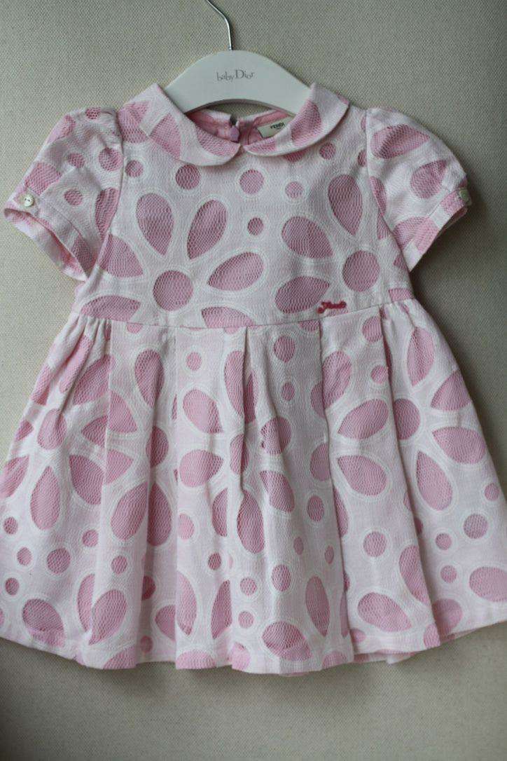 FENDI BABY PINK DRESS 24 MONTHS - Image 6