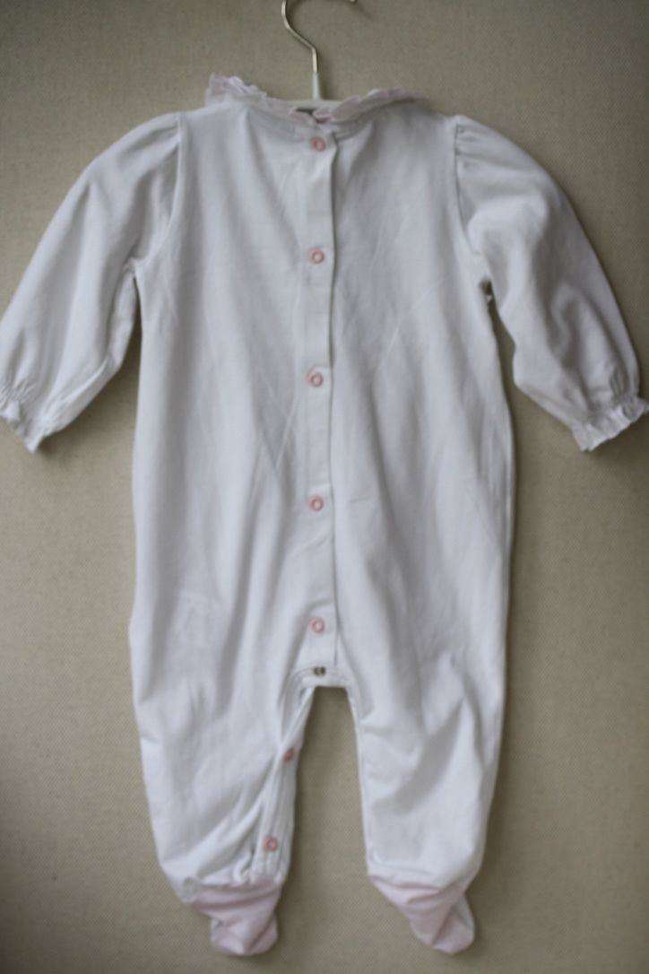 FENDI BABY WHITE BABYGROW 6 MONTHS - Image 2