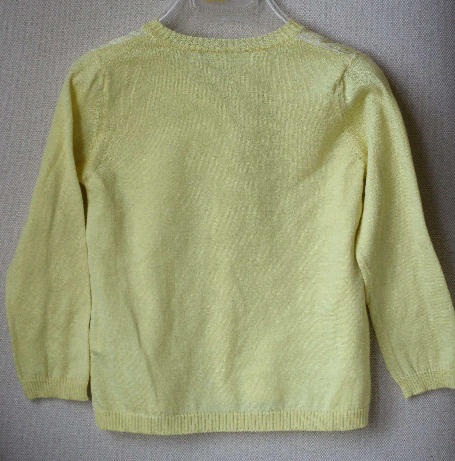 FENDI BABY YELLOW SILK AND COTTON FF LOGO CARDIGAN 2 YEARS - Image 3