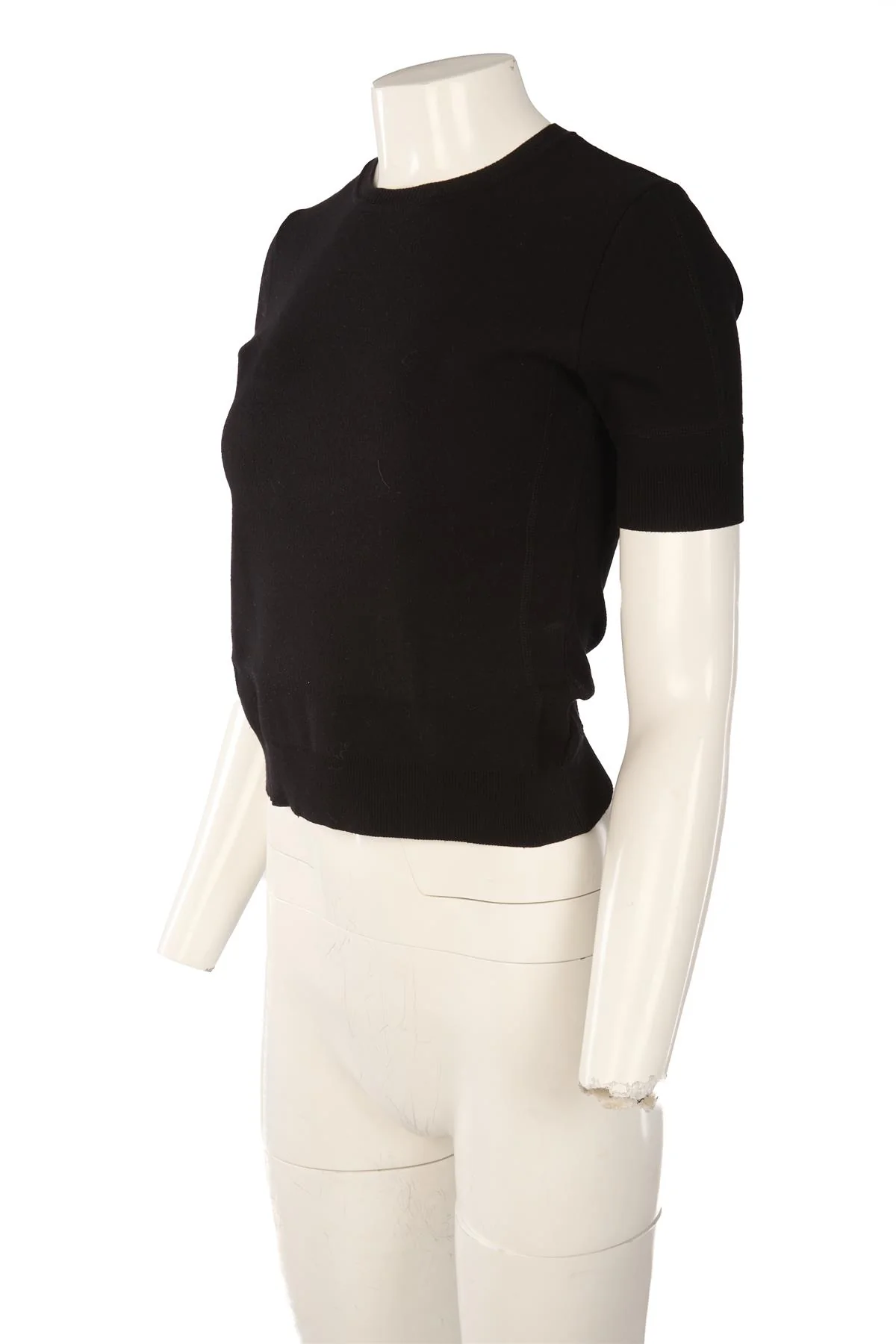 FENDI BLACK KNIT TOP IT 38 UK 6 - Image 3