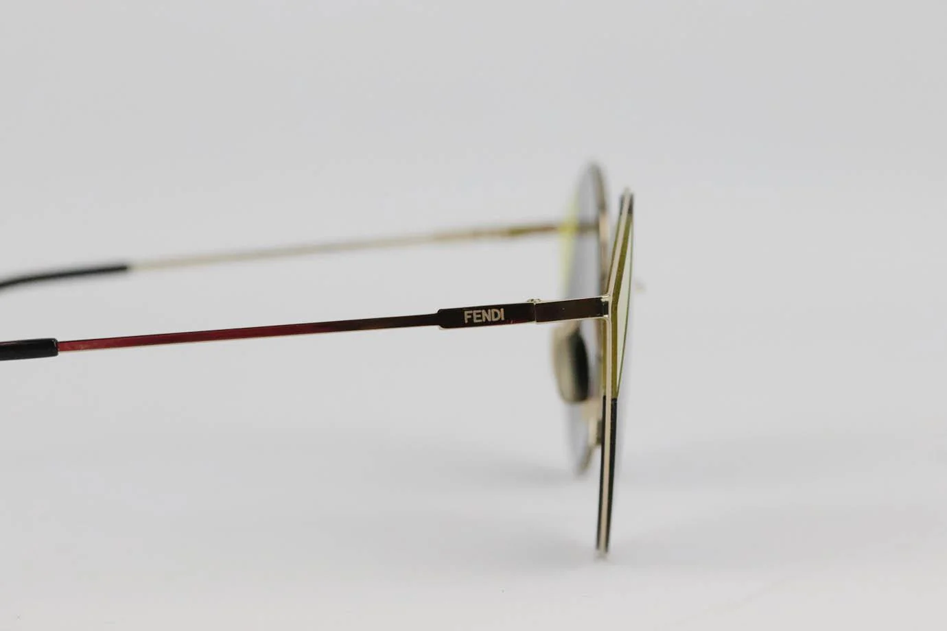 FENDI CAT EYE METAL FRAME SUNGLASSES - Image 5