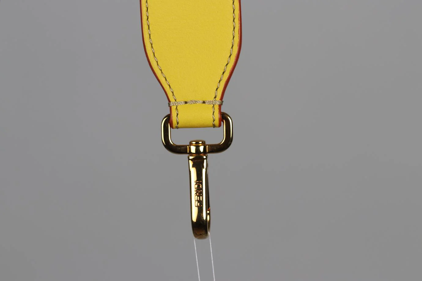 FENDI LEATHER BAG STRAP - Image 5