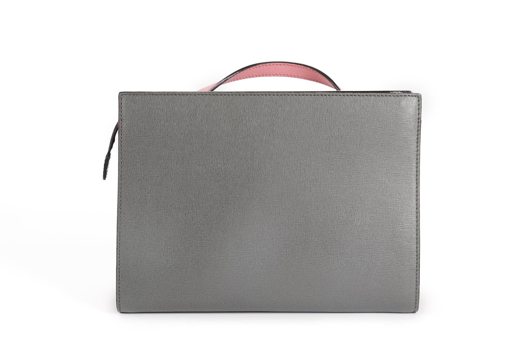 FENDI MULTI DEMI JOUR LEATHER SHOULDER BAG - Image 7