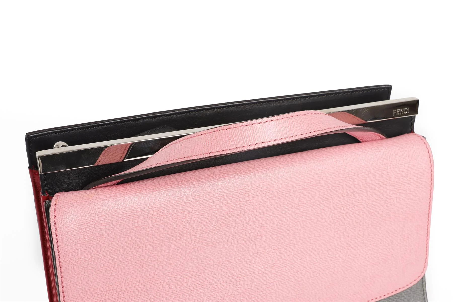FENDI MULTI DEMI JOUR LEATHER SHOULDER BAG - Image 9