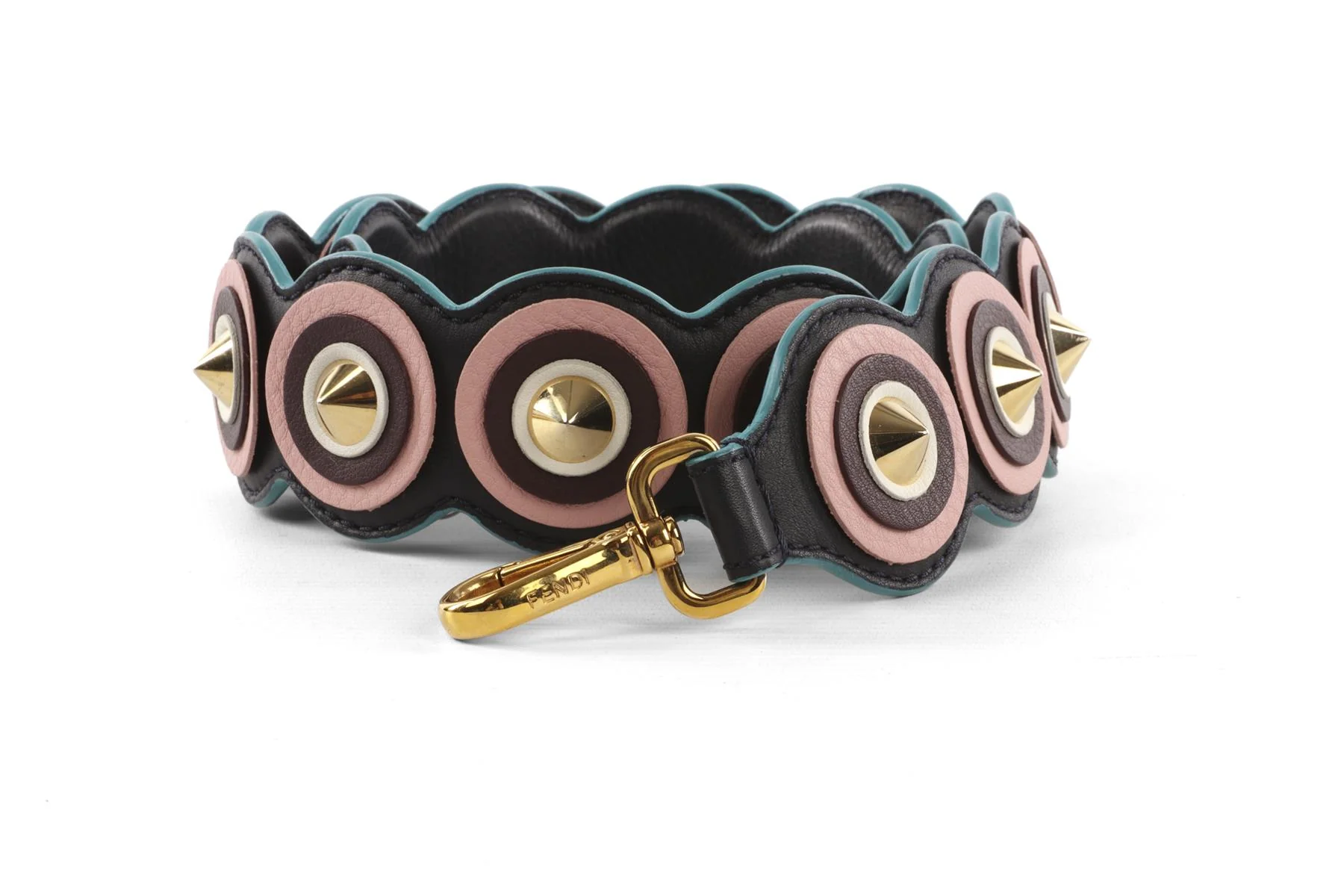 FENDI MULTI LEATHER BAG STRAP - Image 2