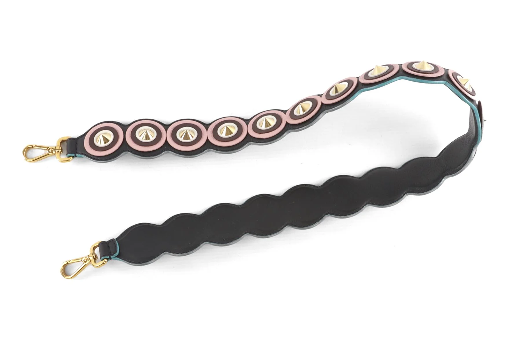 FENDI MULTI LEATHER BAG STRAP - Image 7