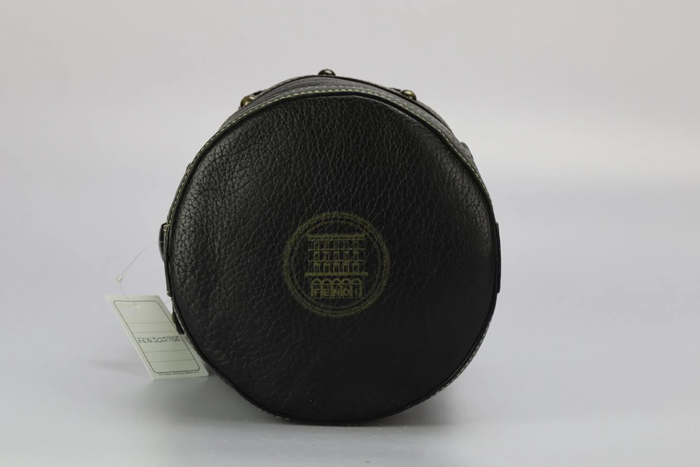 FENDI PALAZZO LEATHER BUCKET BAG - Image 6