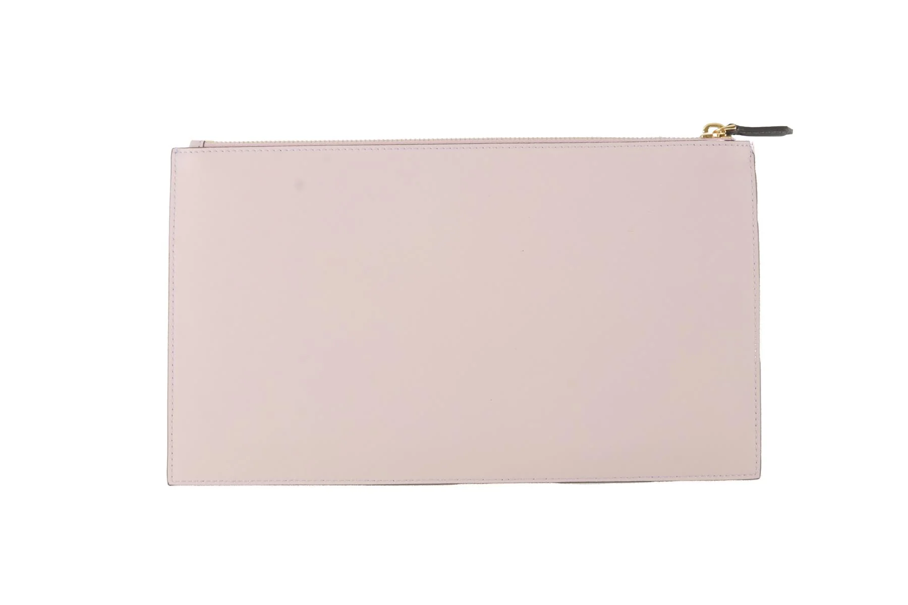 FENDI PINK 2025 FLAT POUCH MEDIUM LEATHER CLUTCH - Image 5