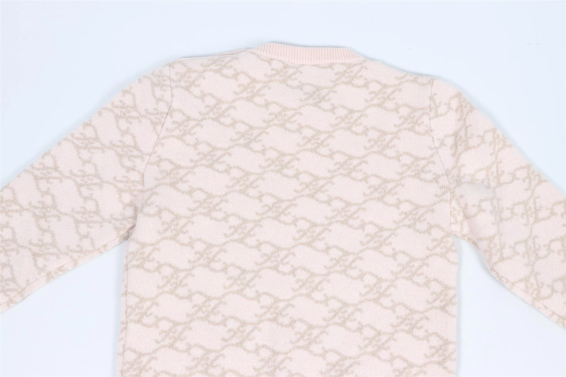 FENDI PINK KIDS GIRLS FF WOOL SWEATER 24 MONTHS - Image 5