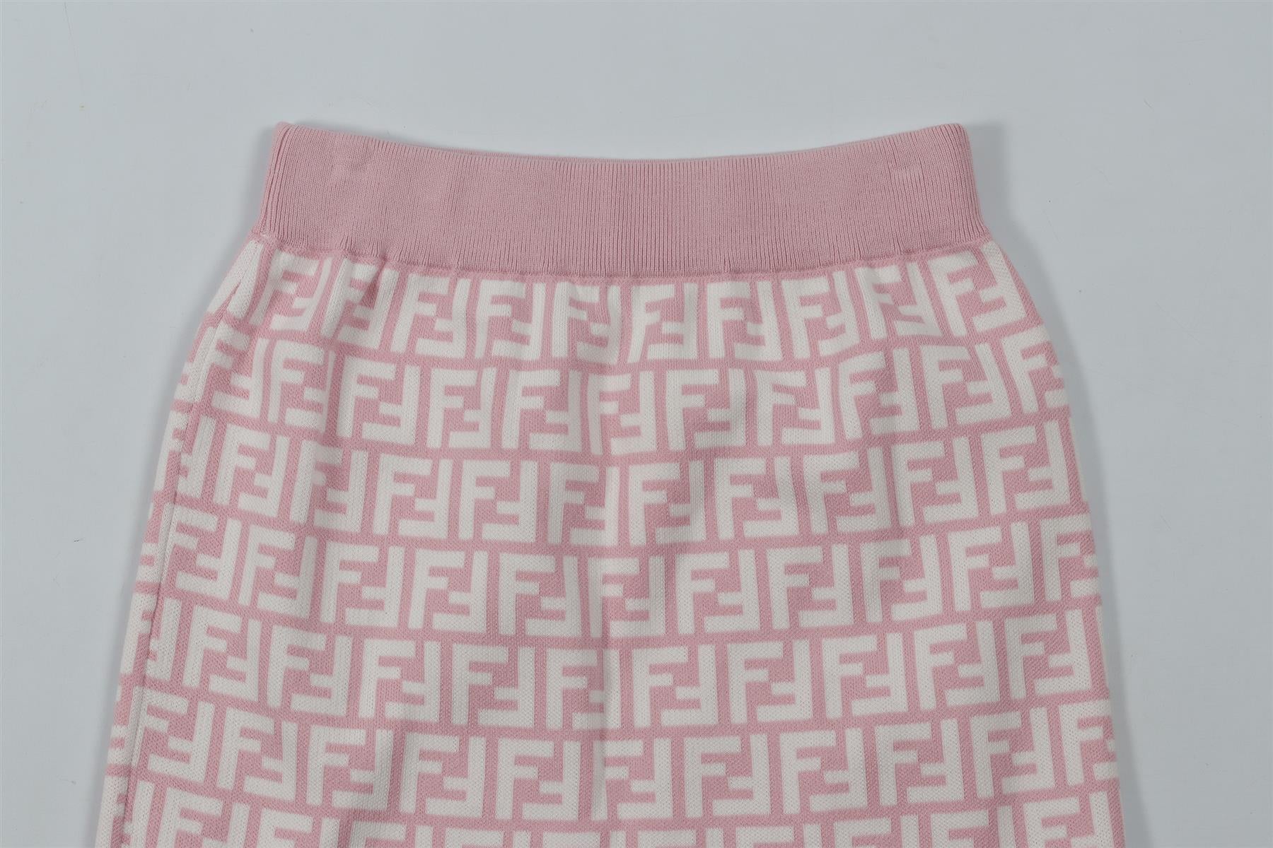 FENDI PINK KIDS GIRLS SKIRT 12 YEARS - Image 3