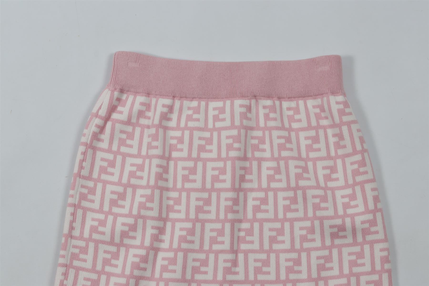 FENDI PINK KIDS GIRLS SKIRT 12 YEARS - Image 5
