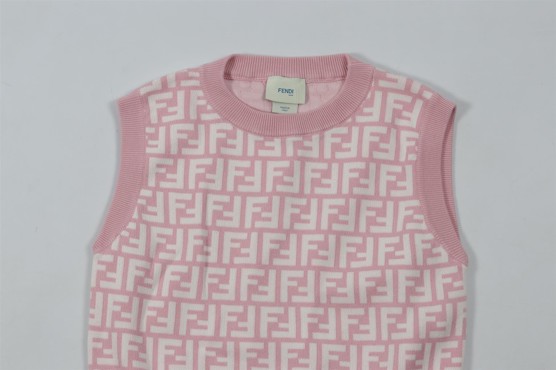 FENDI PINK KIDS GIRLS TOP 12 YEARS - Image 3