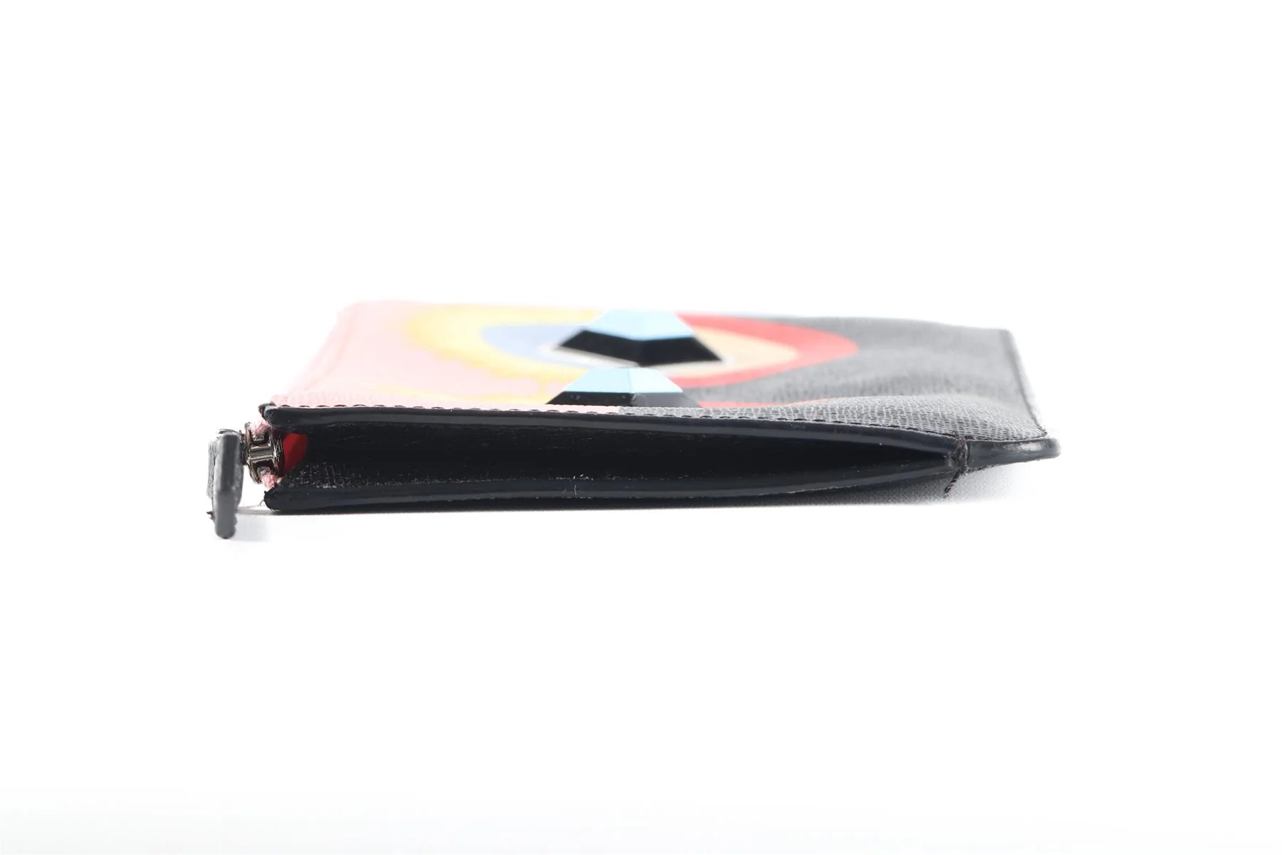 FENDI PINK MONSTER LEATHER WALLET - Image 3