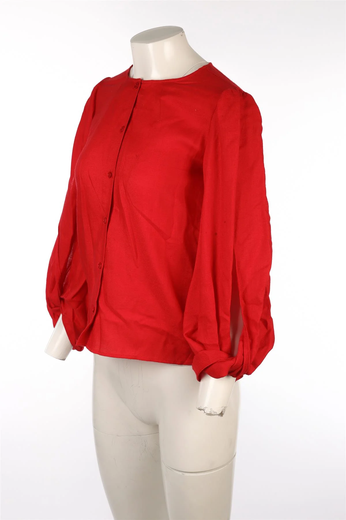 FENDI RED WOOL TOP IT 38 UK 6 - Image 3