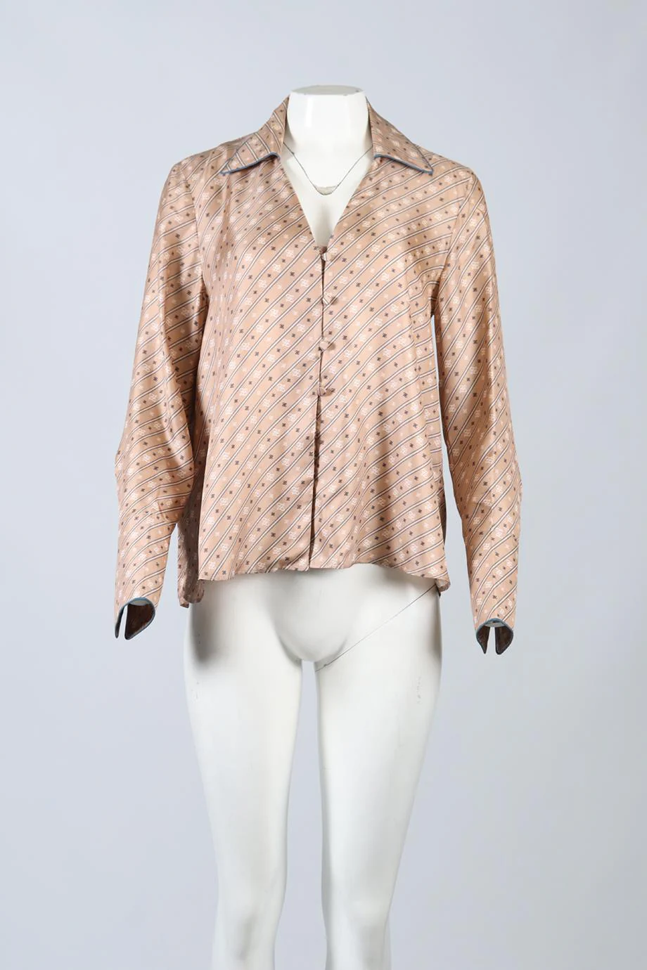 FENDI SILK SHIRT IT 42 UK 10 - Image 2