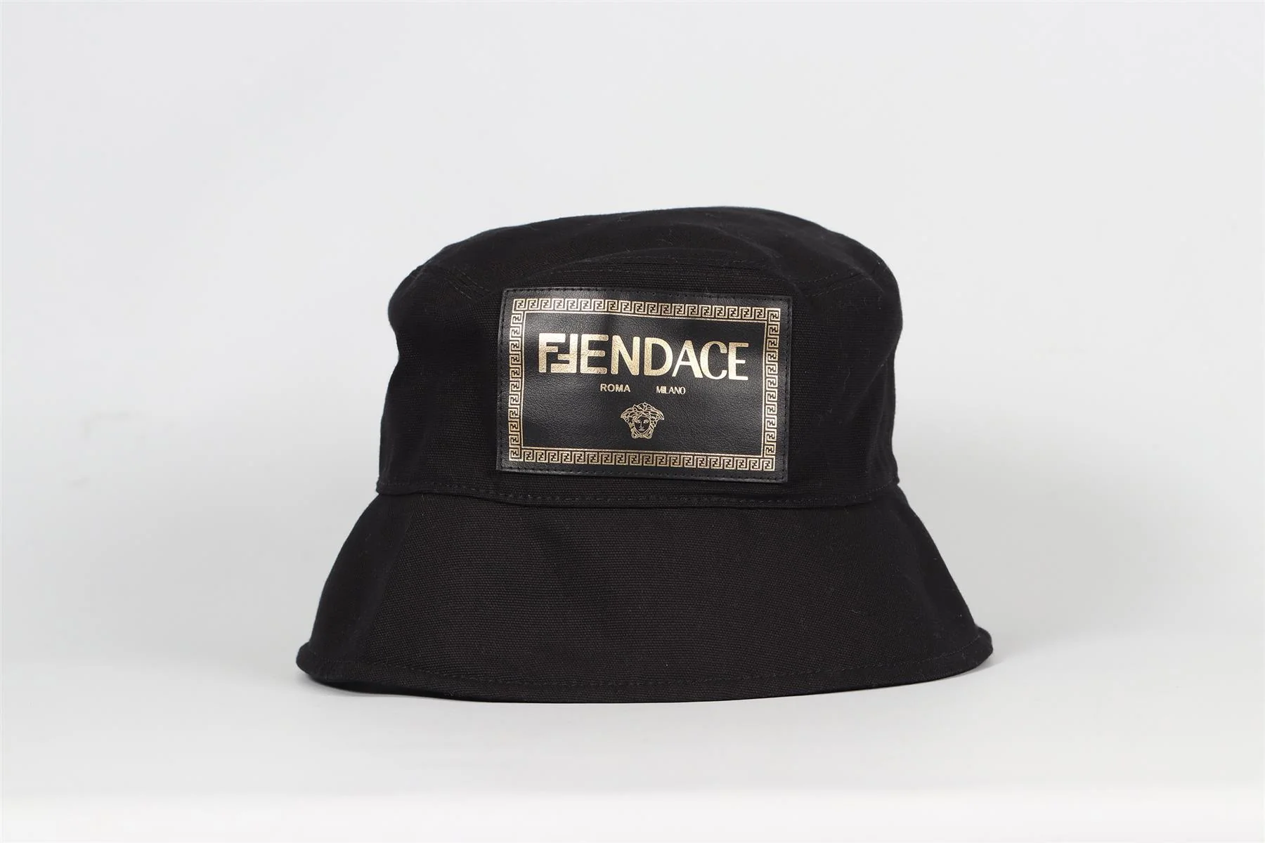 FENDI + VERSACE COTTON BUCKET HAT MEDIUM - Image 2