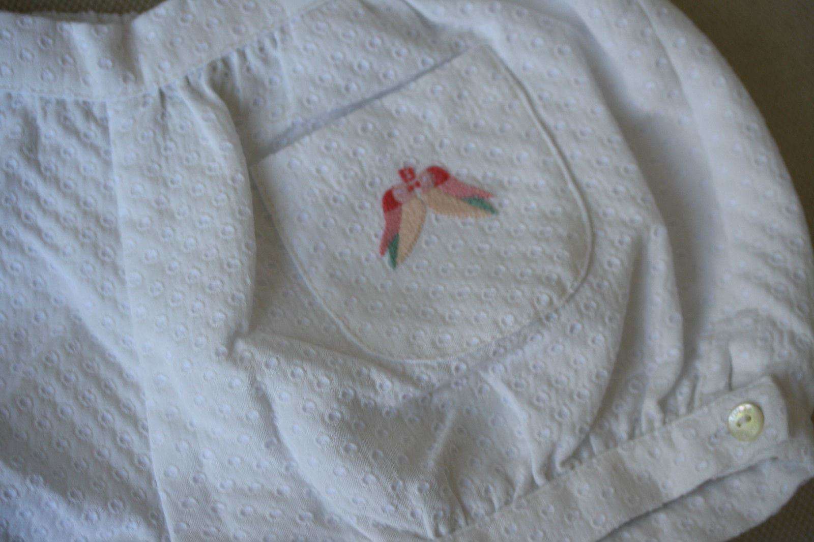 FENDI WHITE JACQUARD BABY SHORTS 18 MONTHS - Image 2