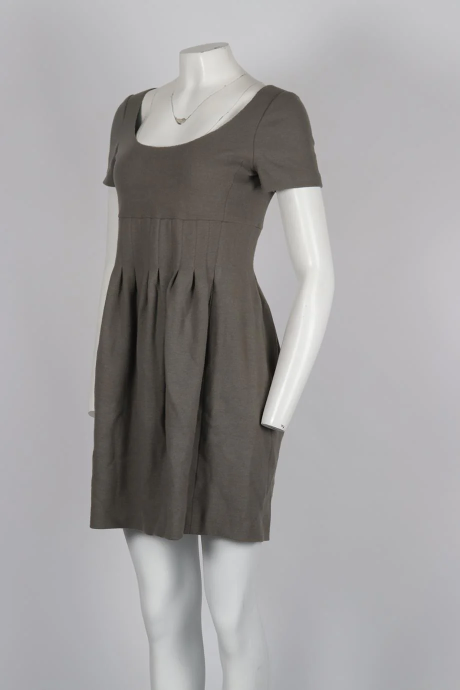 FENDI WOOL MINI DRESS IT 42 UK 10 - Image 3