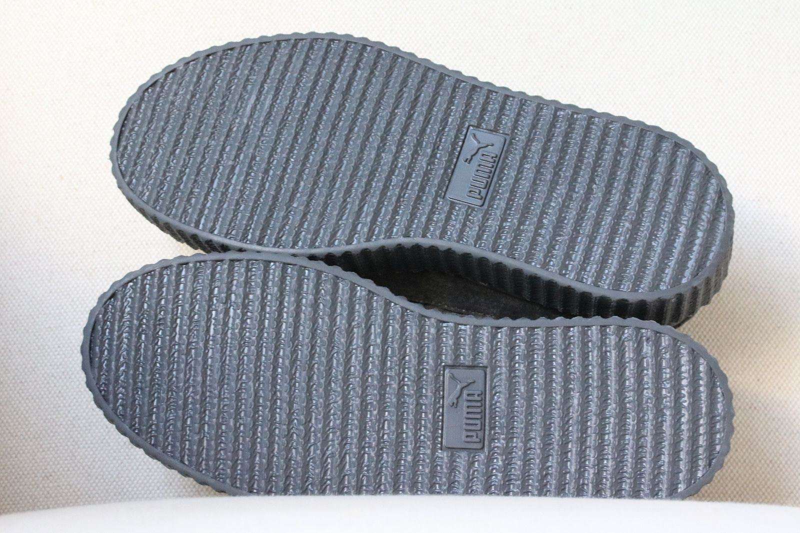FENTY X PUMA BY RIHANNA GREY VELVET CREEPER SNEAKERS UK 5 EU 38 US 7.5 - Image 11