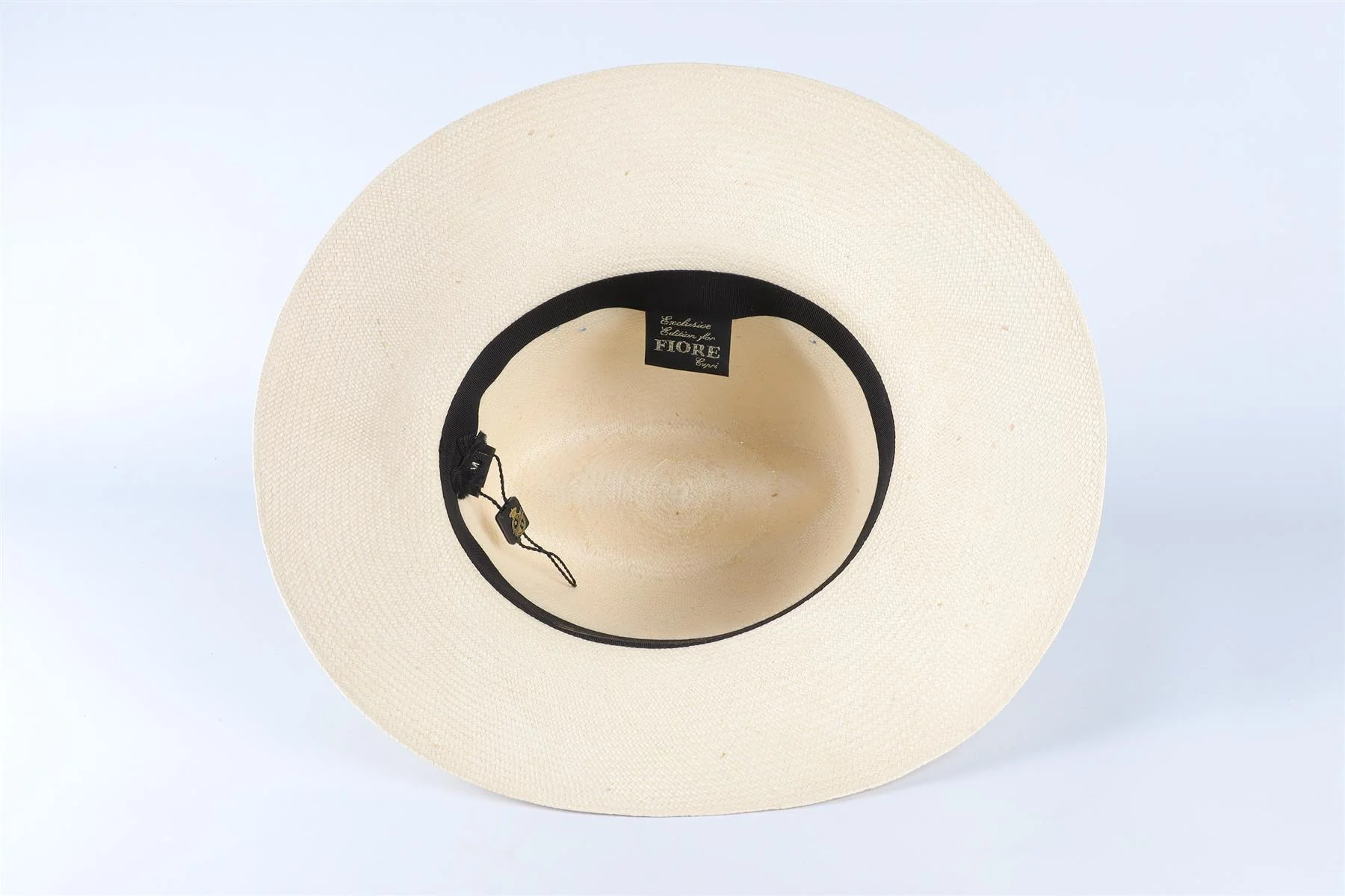 FIORE CAPRI ECRU STRAW HAT MEDIUM - Image 7