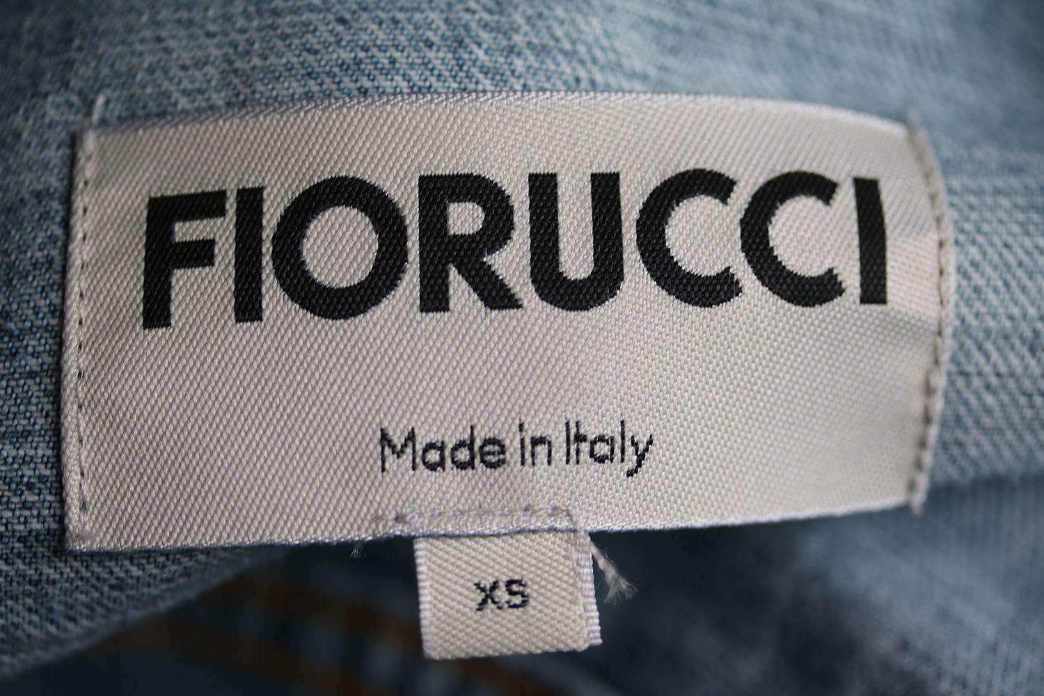 FIORUCCI NICO OVERSIZED DENIM JACKET XSMALL - Image 6