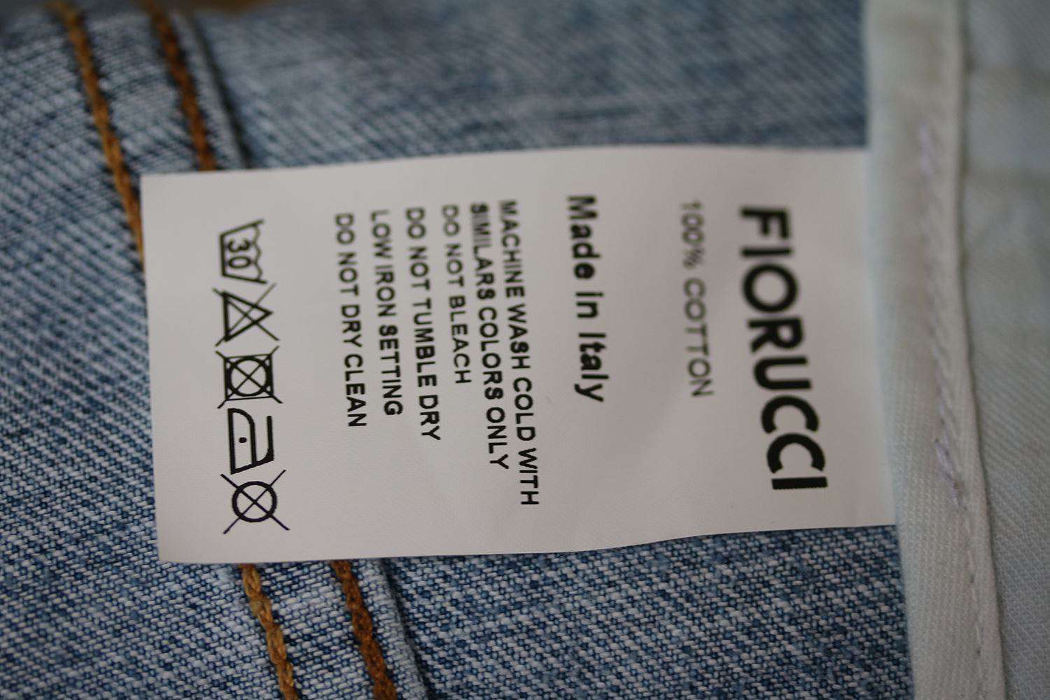 FIORUCCI NICO OVERSIZED DENIM JACKET XSMALL - Image 7