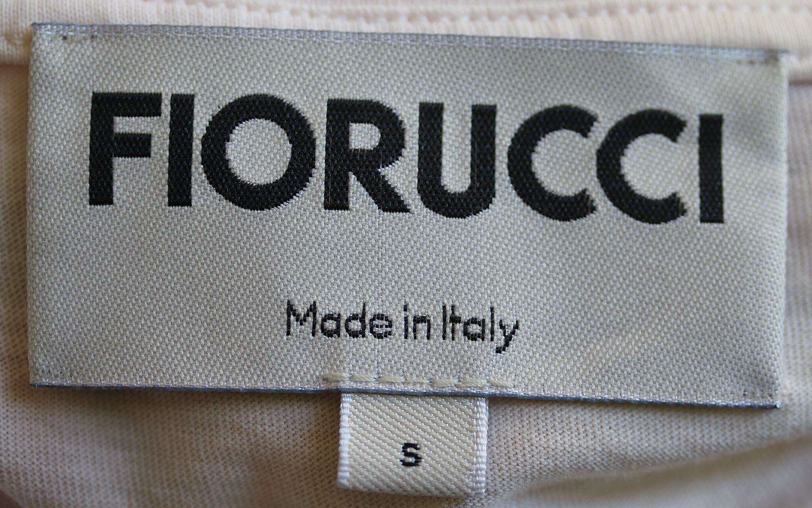 FIORUCCI VINTAGE CHERRIES JERSEY CROP T-SHIRT SMALL - Image 7