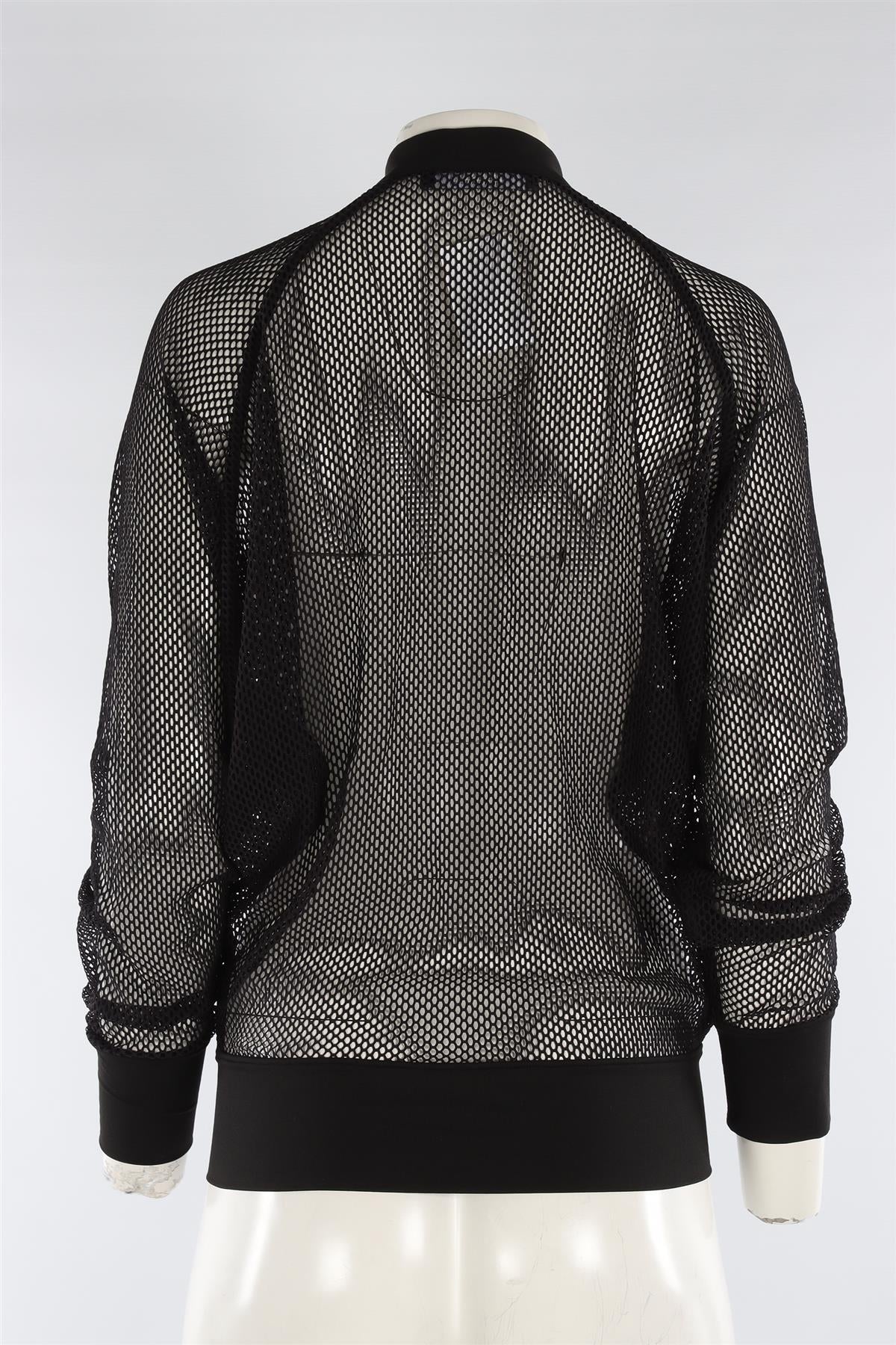 FISICO CRISTINA FERRARI BLACK MESH JACKET SMALL - Image 4