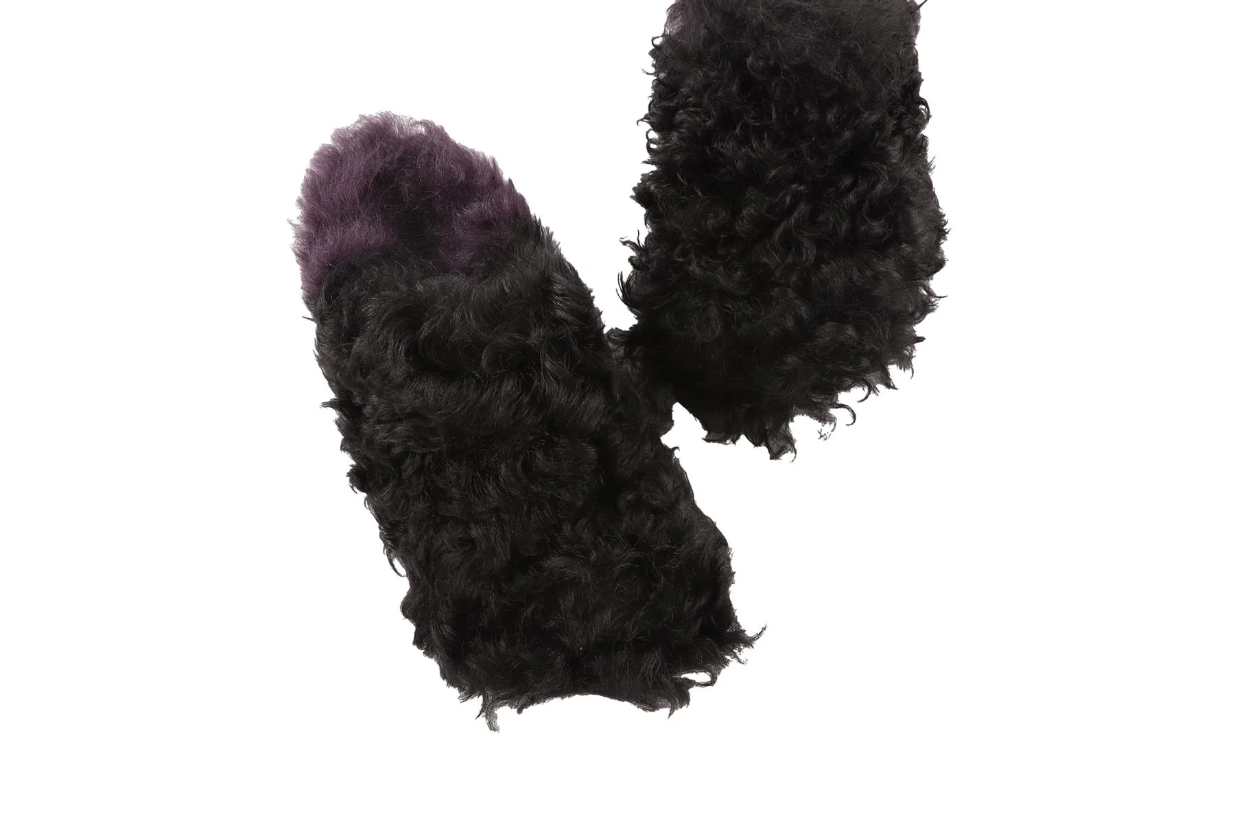 FITFLOP + ROKSANDA BLACK SHEARLING CLOGS EU 39 UK 6 US 9 - Image 4