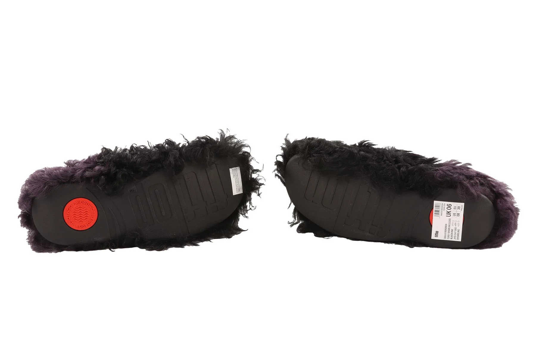 FITFLOP + ROKSANDA BLACK SHEARLING CLOGS EU 39 UK 6 US 9 - Image 6