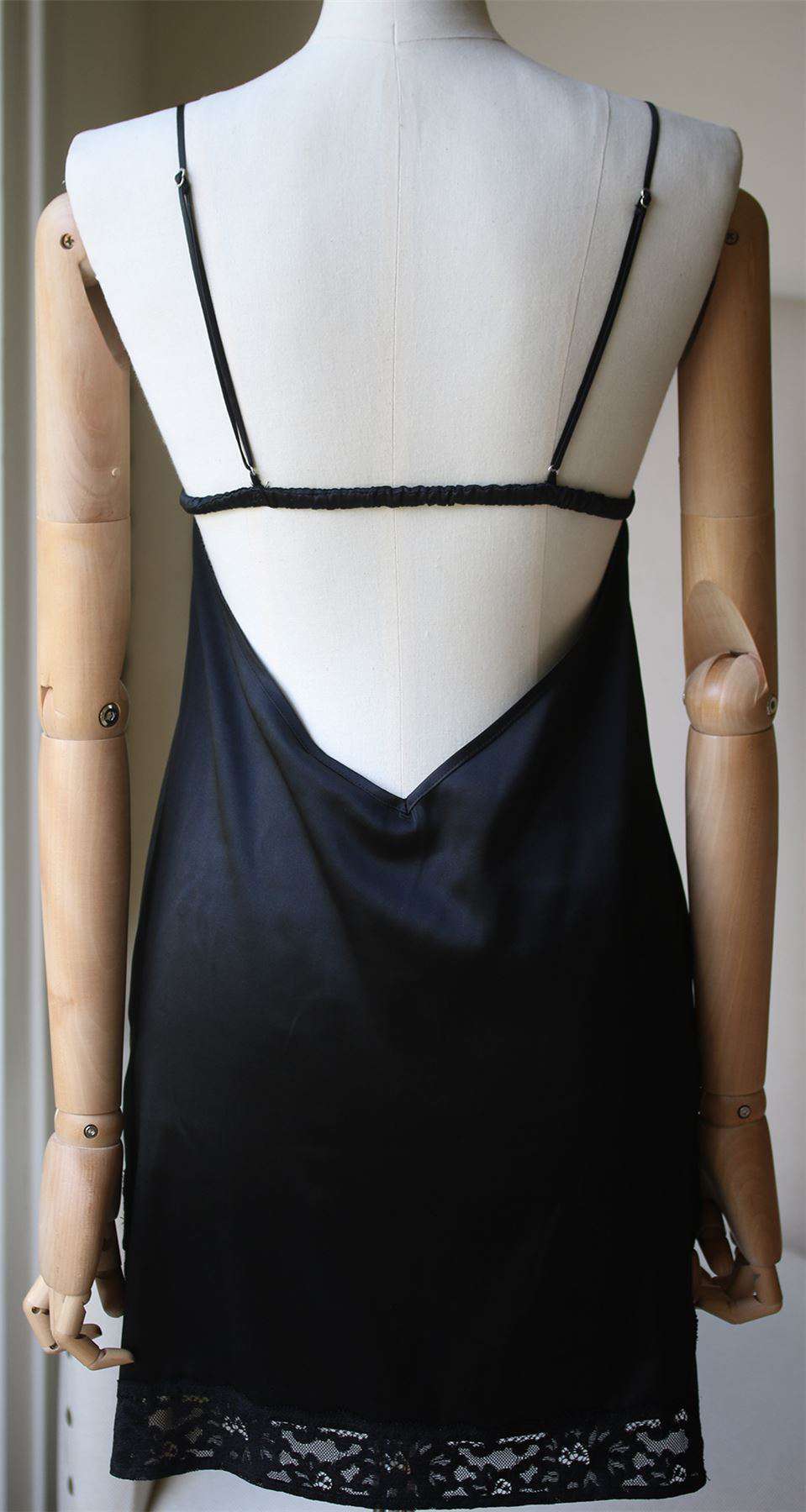 FLEUR DU MAL CHARLOTTE LACE SLIP DRESS XSMALL - Image 5