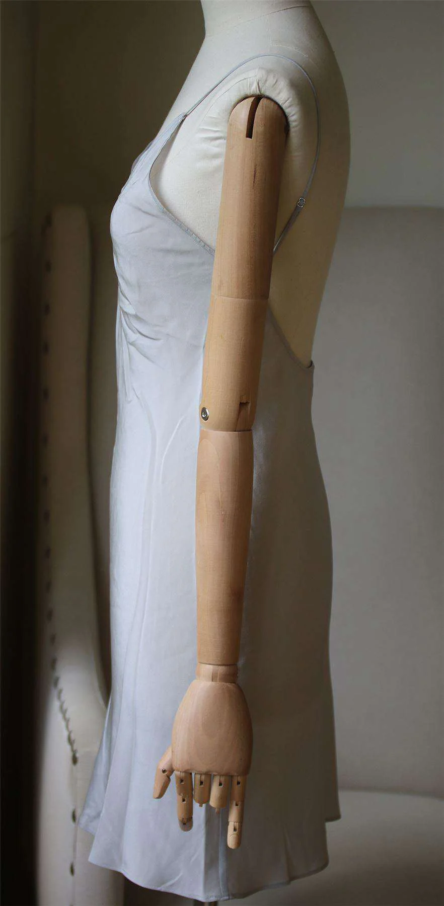 FLEUR DU MAL MINI SLIP DRESS XSMALL - Image 2