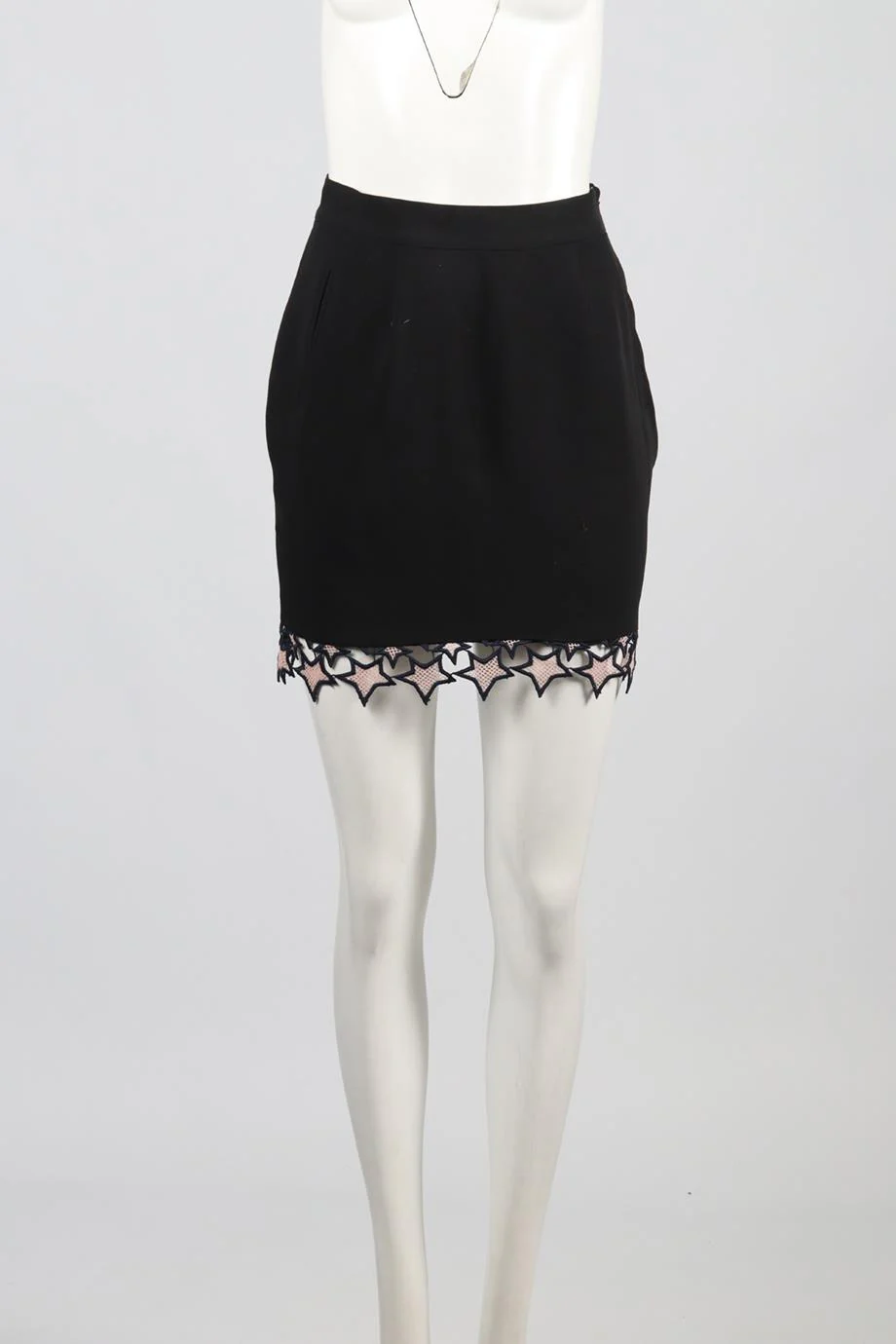 FLEUR DU MAL SILK MINI SKIRT US 2 UK 6 - Image 2