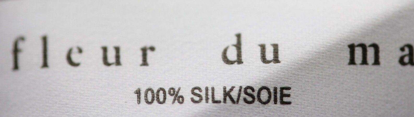 FLEUR DU MAL SILK-SATIN PYJAMA TOP SMALL - Image 9
