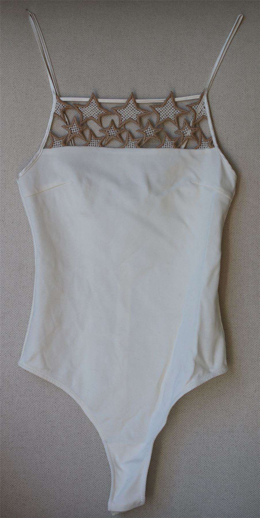 FLEUR DU MAL STAR INSET BODYSUIT SMALL - Image 3