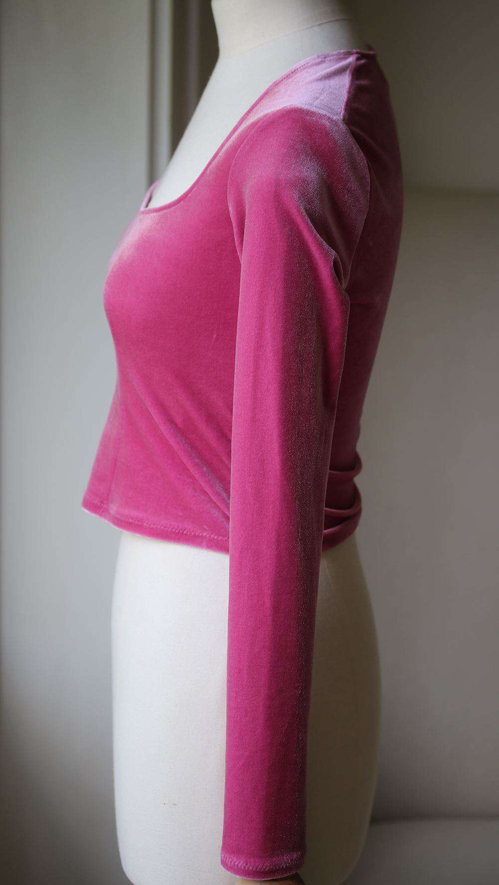 FLEUR DU MAL VELVET CROP TOP SMALL - Image 3