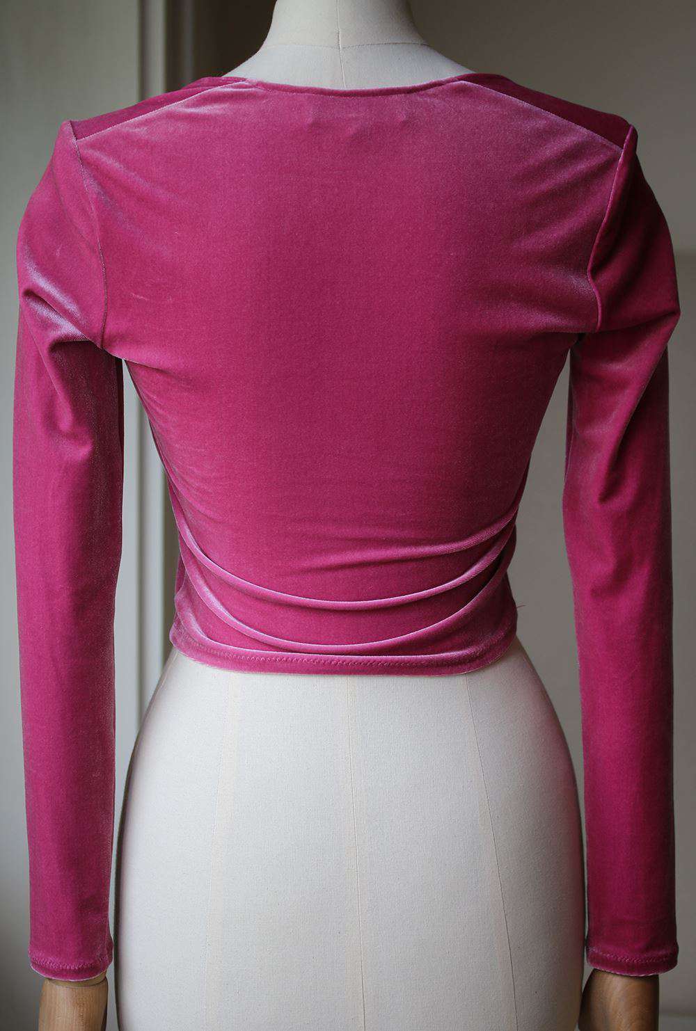 FLEUR DU MAL VELVET CROP TOP SMALL - Image 4